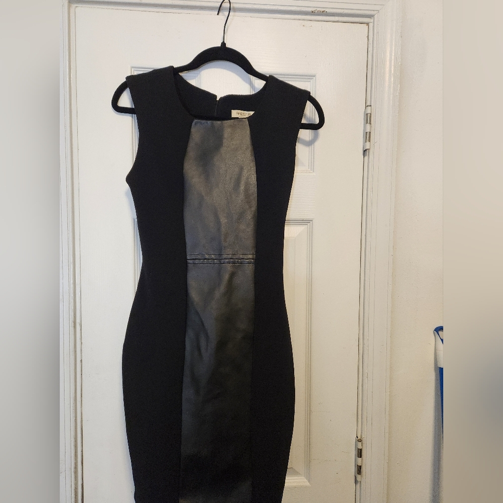 Arden B. Black and Gray Textured Fabric